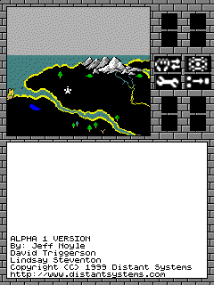 Caladuril 2 Alpha Edition. Olin wanders strange shores...